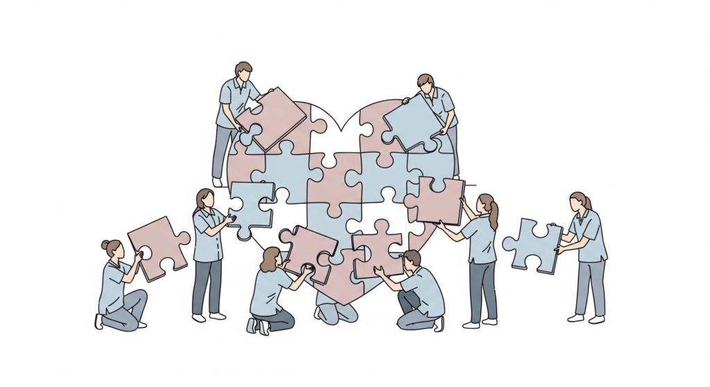 チームで作り上げる