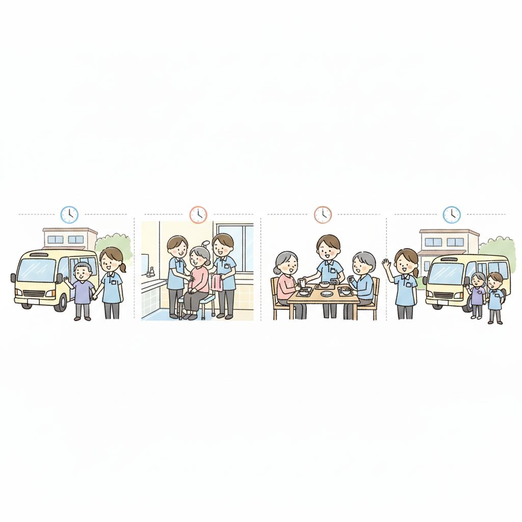 デイサービスの一日の流れ