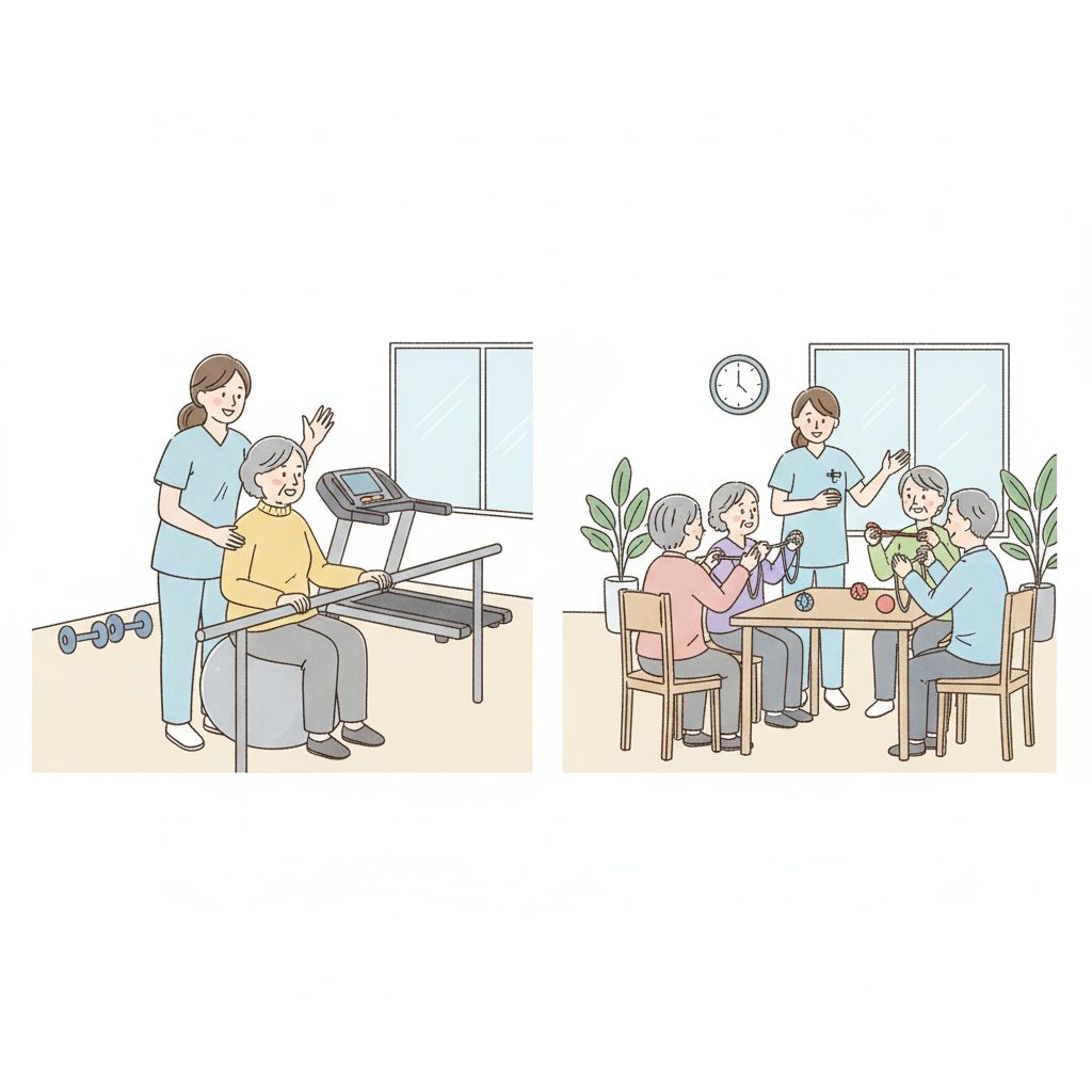 レクリエーションと機能訓練