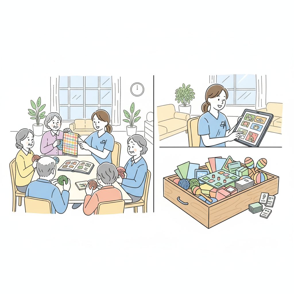 レクリエーションの引き出しを増やす