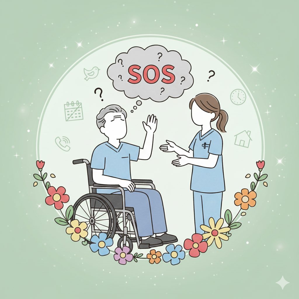 SOSを出す利用者