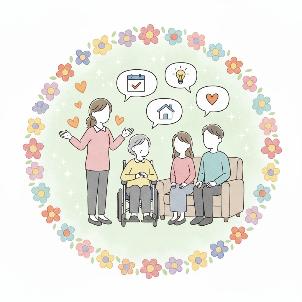 家族と仲が良い