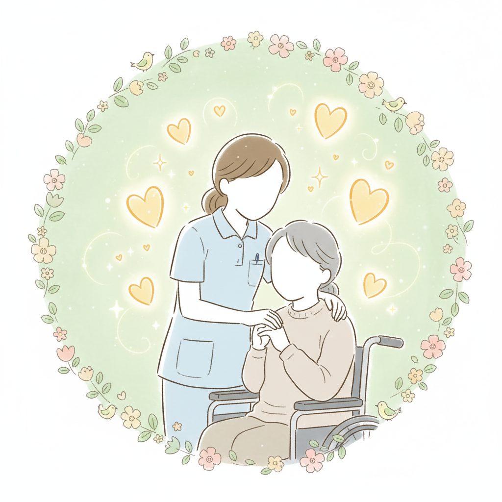 優しさに溢れる介護士