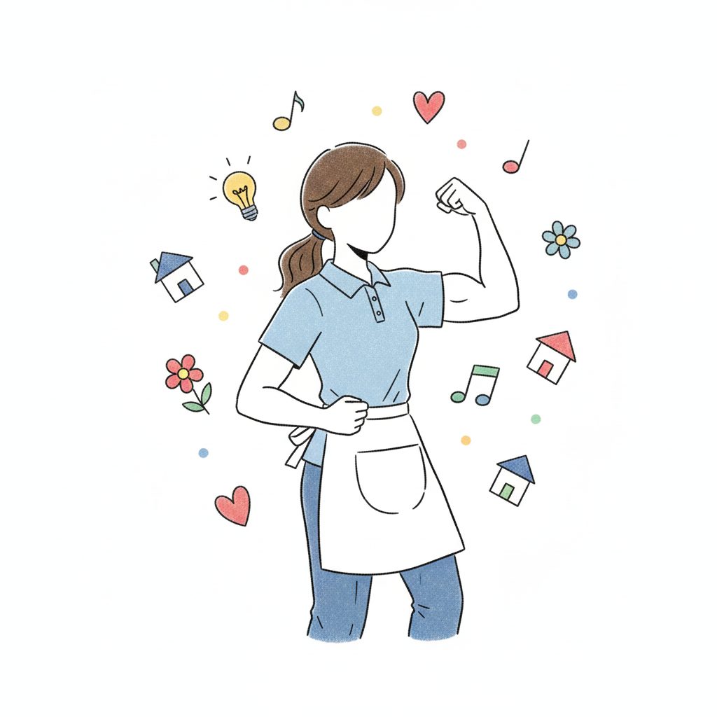 ムキムキな介護士