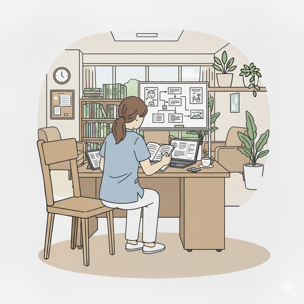 専門性を磨く介護士