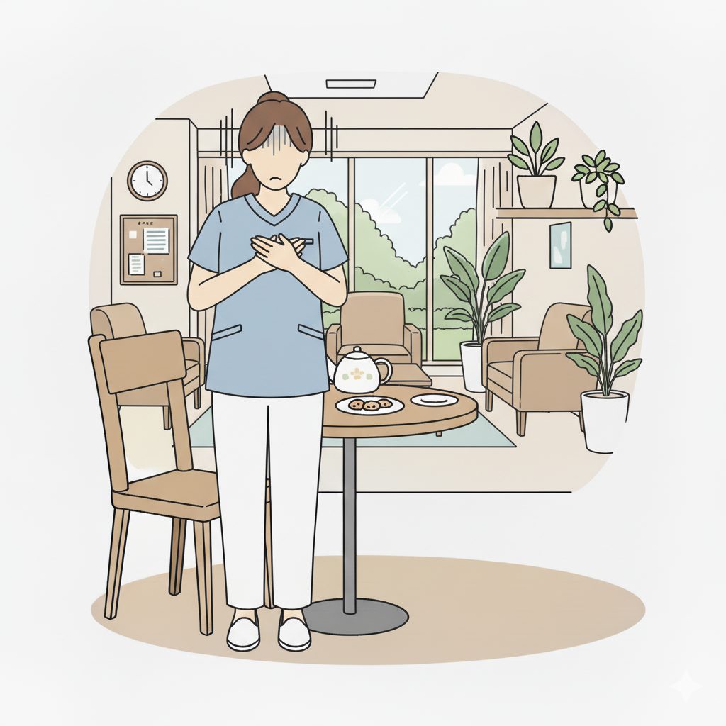 心が疲れた介護士