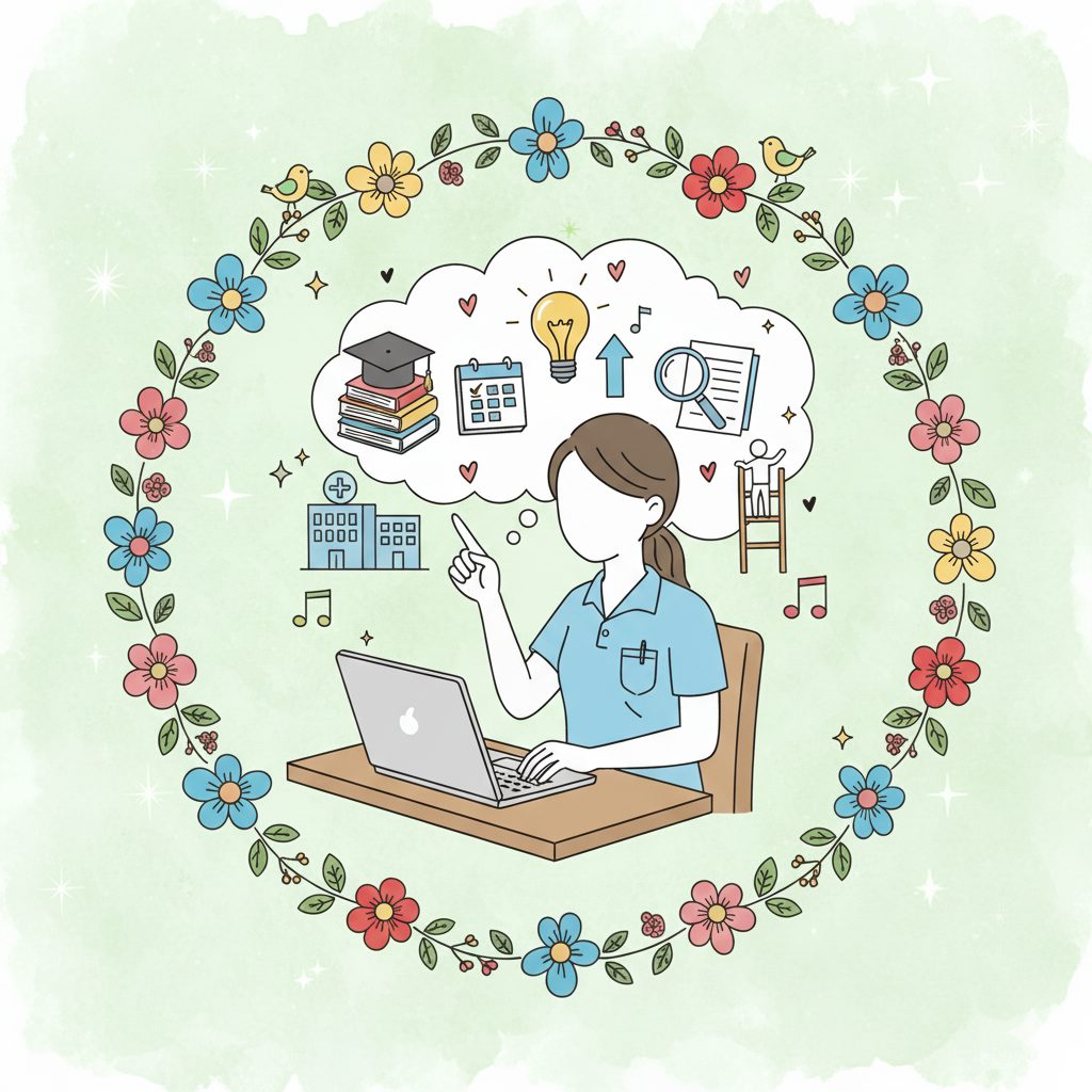 キャリアアップする介護士