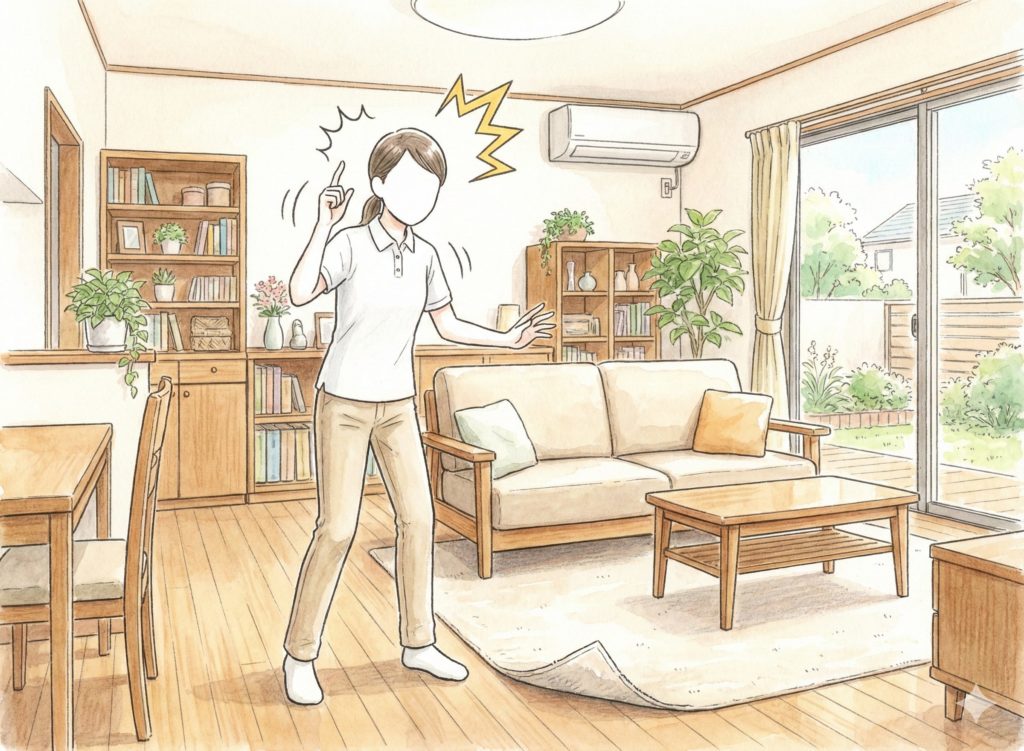 危険予測する介護士